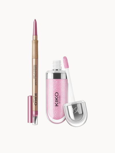 KIKO Milano Women's 3D Hydra Lip Combo Set - 02 (Worth £21.98)