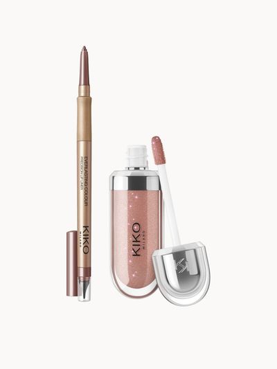 KIKO Milano Women's 3D Hydra Lip Combo Set - 03 (Worth £21.98)