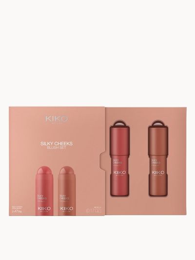 KIKO Milano Women's Silky Cheeks Blush & Bronze Set 10g in Misc