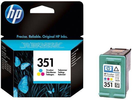 HP 351 Tri-color Original Ink Cartridge