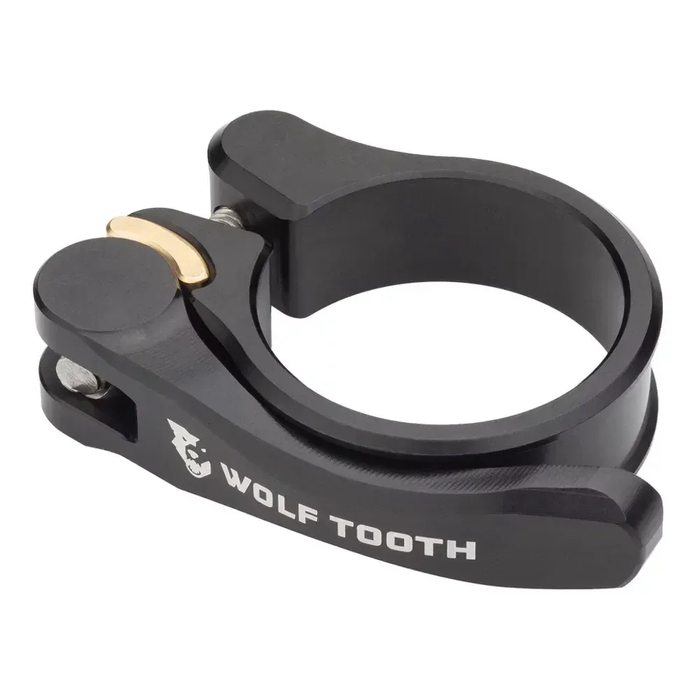Wolf Tooth Seatpost Clamp Quick Release Black - Image 1