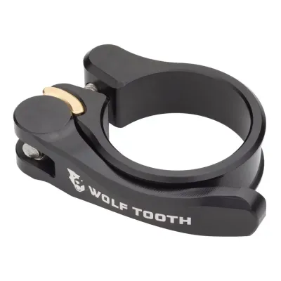 Wolf Tooth Seatpost Clamp Quick Release Black