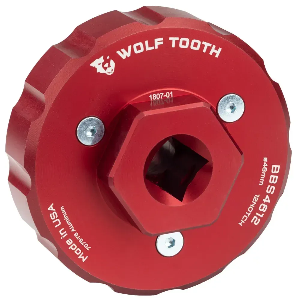 Wolf Tooth Bottom Bracket Tool Red - Image 1