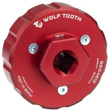 Wolf Tooth Bottom Bracket Tool Red - Thumbnail 2
