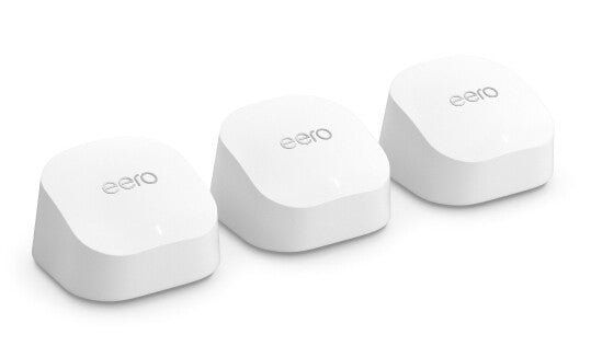 eero 6+ wireless router 2.5 Gigabit Ethernet Dual-band (2.4 GHz / 5 GHz) White - Image 1