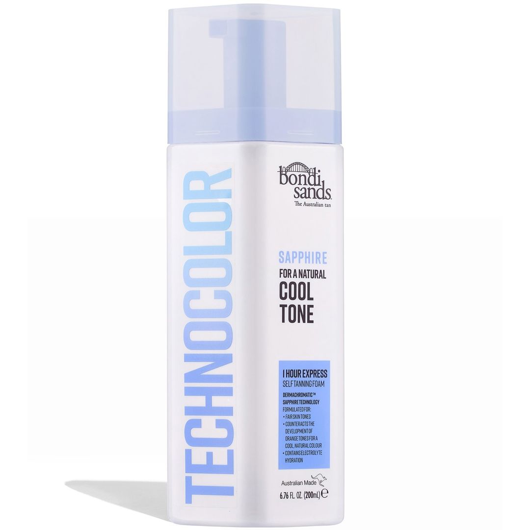 Bondi Sands Technocolor 1 Hour Express Self Tanning Foam - Sapphire 200ml - Image 1