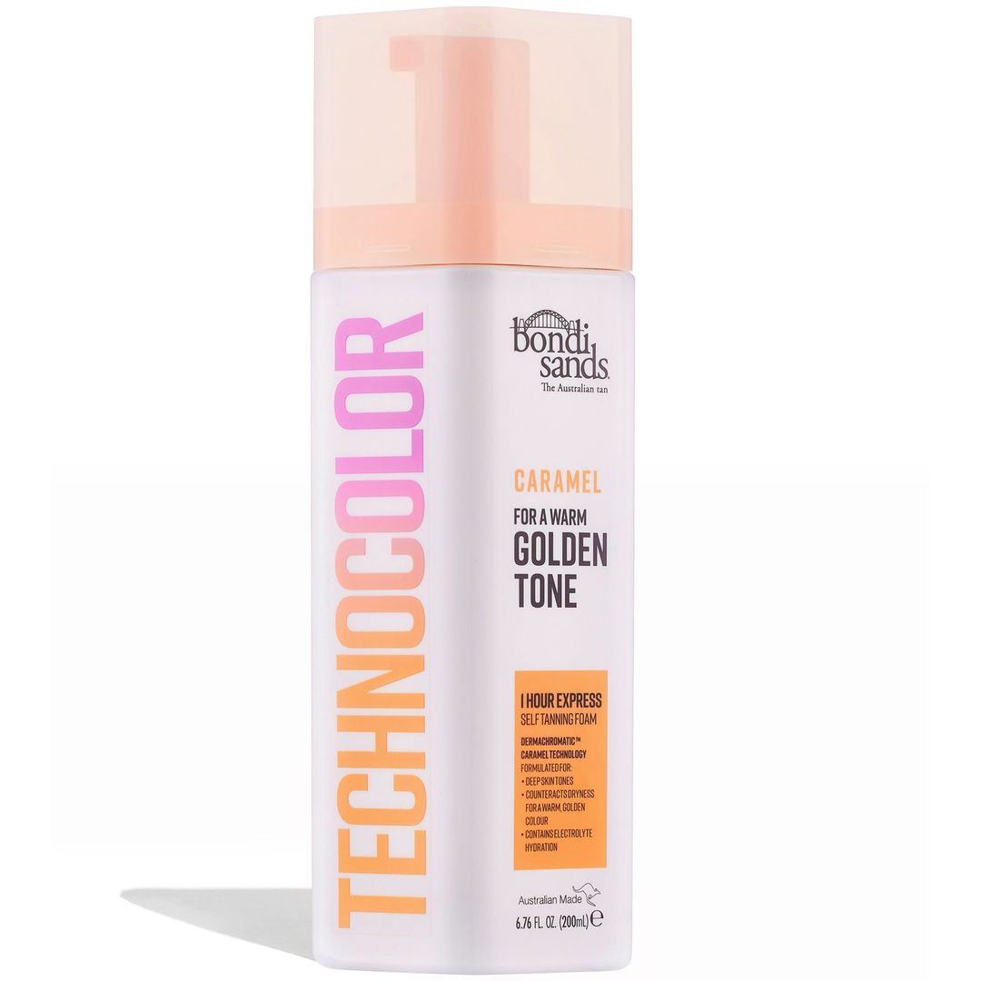Bondi Sands Technocolor 1 Hour Express Self Tanning Foam - Caramel 200ml - Image 1