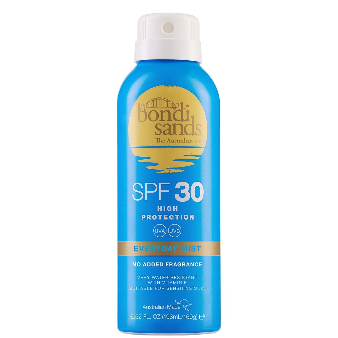 Bondi Sands Aerosol Spray Mist Fragrance Free SPF 30 160g - Image 1