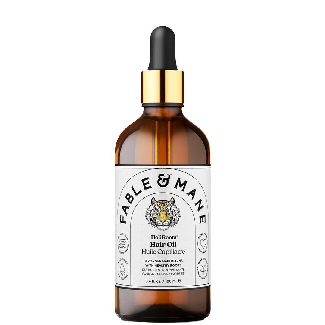 Fable & Mane HoliRoots Pre-Wash Strengthening Treatment Hair Oil 100ml - Image 1