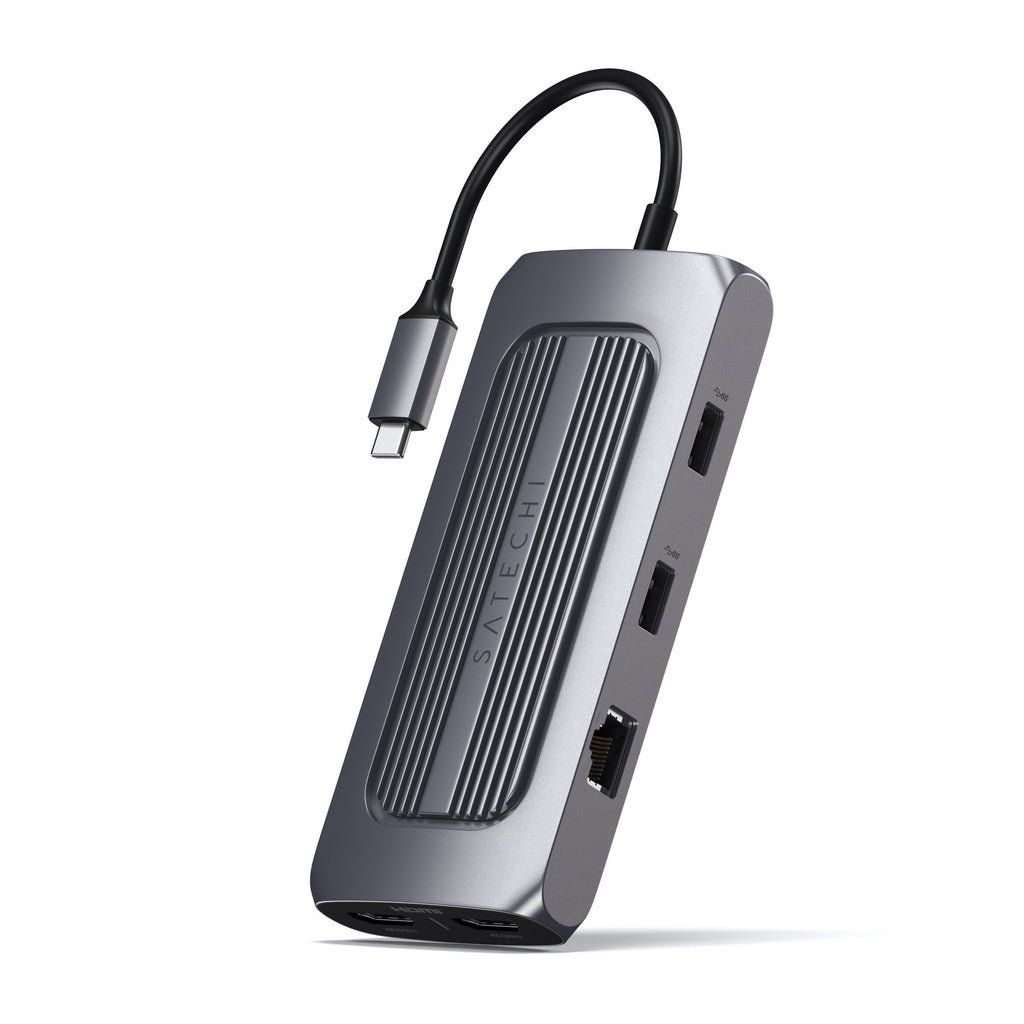 Satechi ST-UCMXAM laptop dock/port replicator USB 3.2 Gen 1 (3.1 Gen 1) Type-C Grey - Image 1