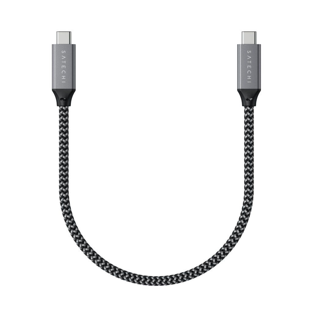 Satechi ST-U4C25M USB cable USB4 Gen 3x2 0.25 m USB C Black, Grey - Image 1