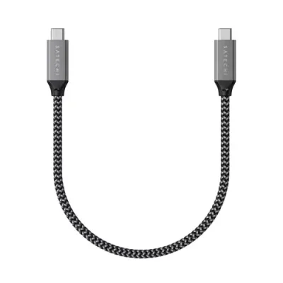 Satechi ST-U4C25M USB cable USB4 Gen 3x2 0.25 m USB C Black, Grey - Thumbnail 2