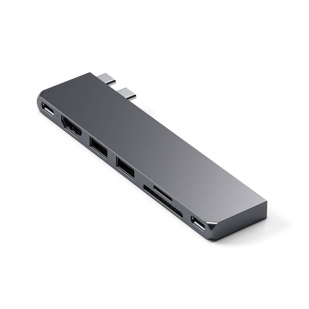 Satechi ST-HUCPHSM laptop dock/port replicator Docking USB 3.2 Gen 2 (3.1 Gen 2) Type-C Grey - Image 1