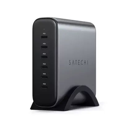 Satechi ST-C200GM-EU mobile device charger Universal Grey AC Indoor - Thumbnail 3