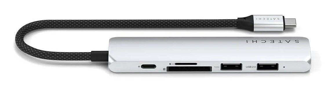 Satechi ST-P6SS interface hub USB Type-C 10000 Mbit/s Silver - Image 1