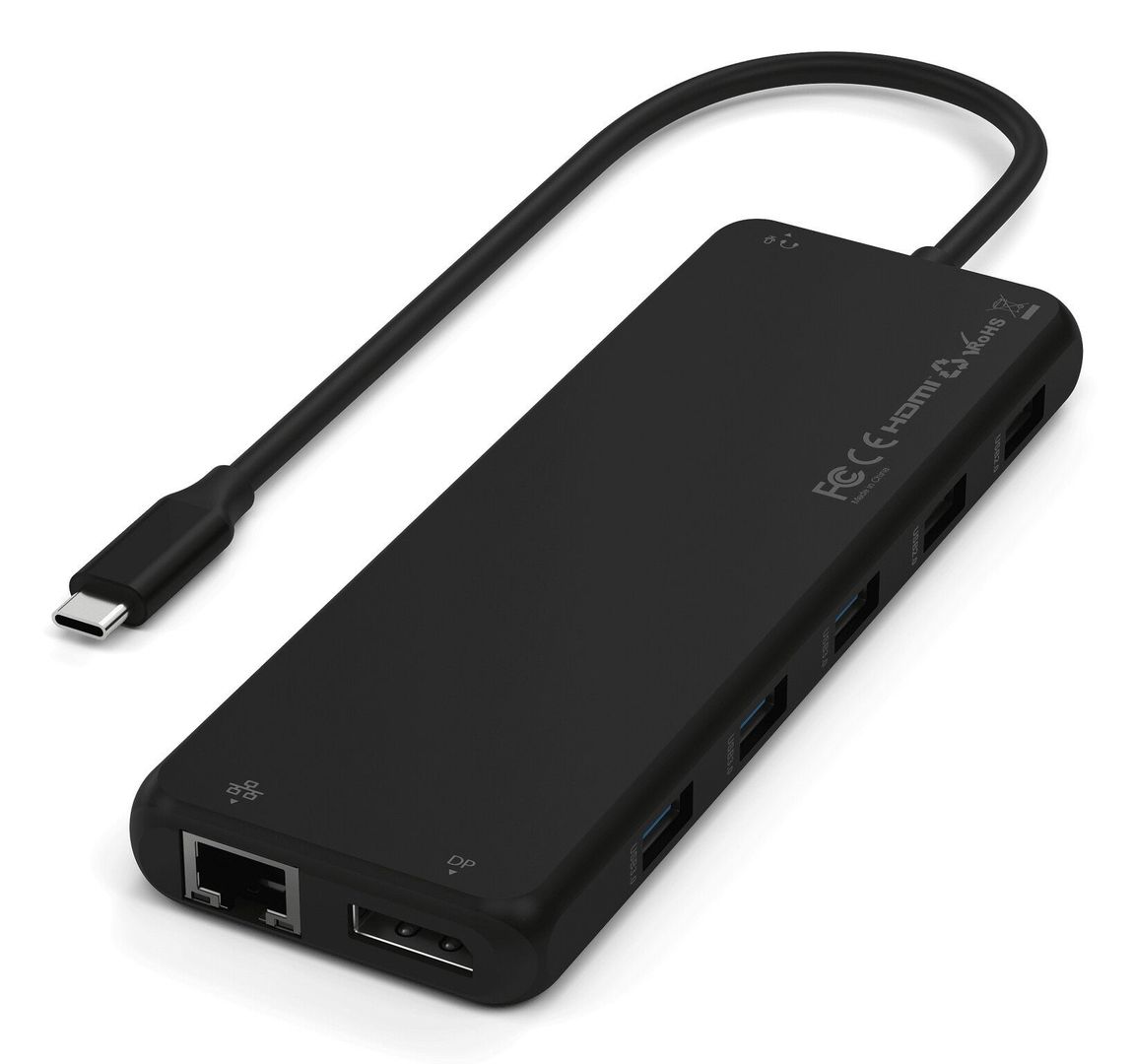 Satechi ST-P3D13K interface hub USB Type-C 10000 Mbit/s Black - Image 1