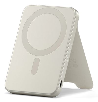Satechi ST-B5Q2SW power bank 5000 mAh Wireless charging Sand