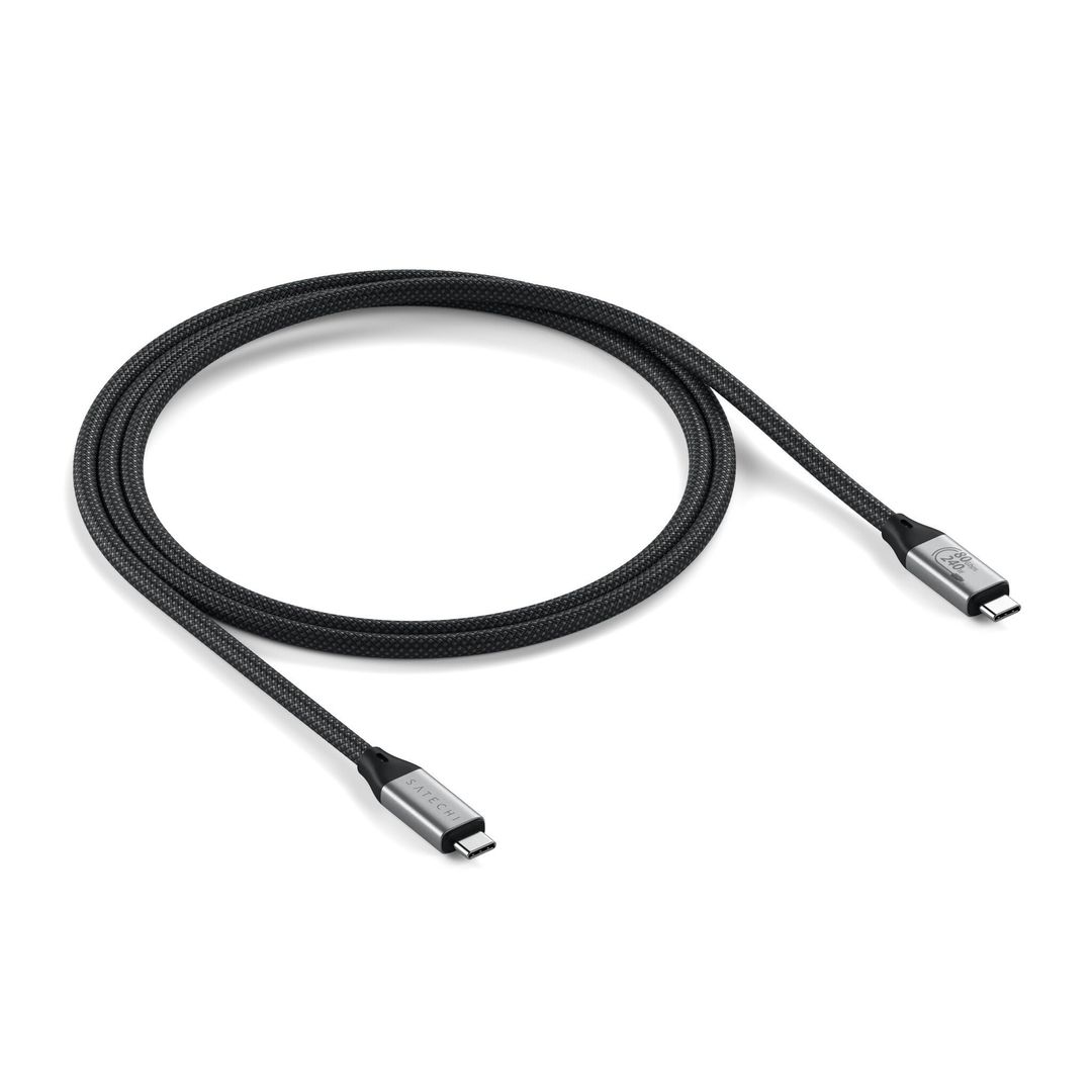 Satechi USB4 V2 Pro Cable USB cable USB4 Gen 4x2 1.2 m USB C Silver. B - Image 1