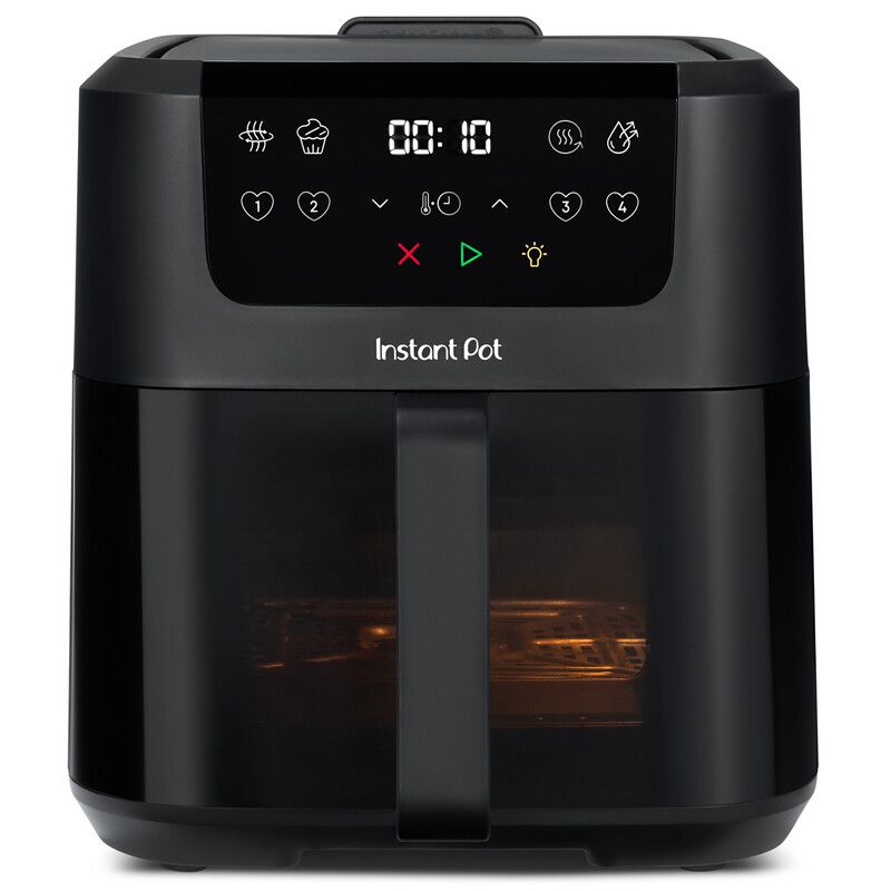 INSTANT POT Vortex Compact Air Fryer - Black, Black - Image 1