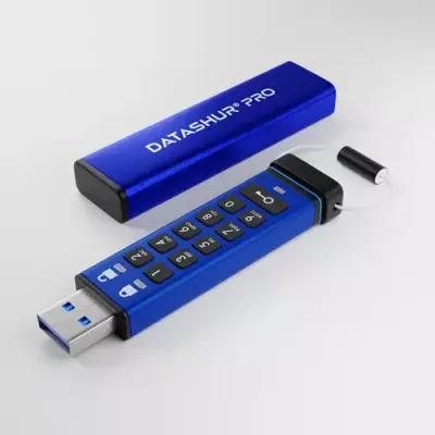 iStorage datAshur PRO 8 GB | Secure Flash Drive | FIPS 140-2 Level 3 C - Thumbnail 3
