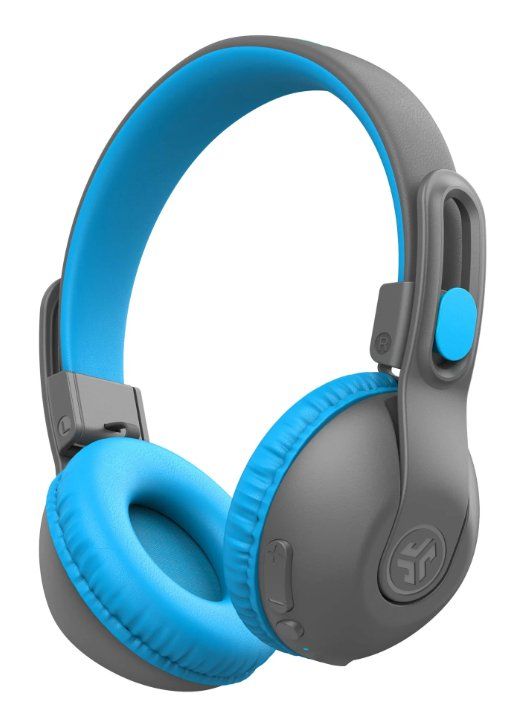 JLab JBuddies Studio 2 Headset Wired & Wireless Head-band Calls/Music USB Type-C Bluetooth Blue, Grey - Image 1