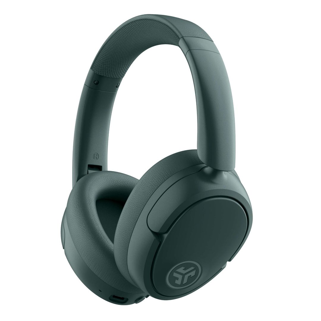 JLab Lux ANC Headset Wireless Head-band Music Bluetooth Sage - Image 1