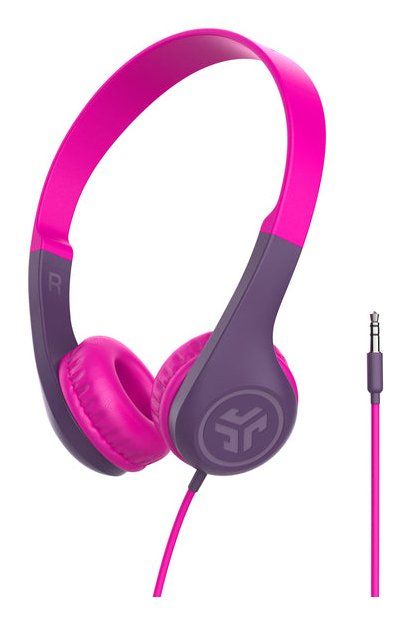 JLab JBuddies Pop Headset Wired Head-band Music/Everyday Pink - Image 1