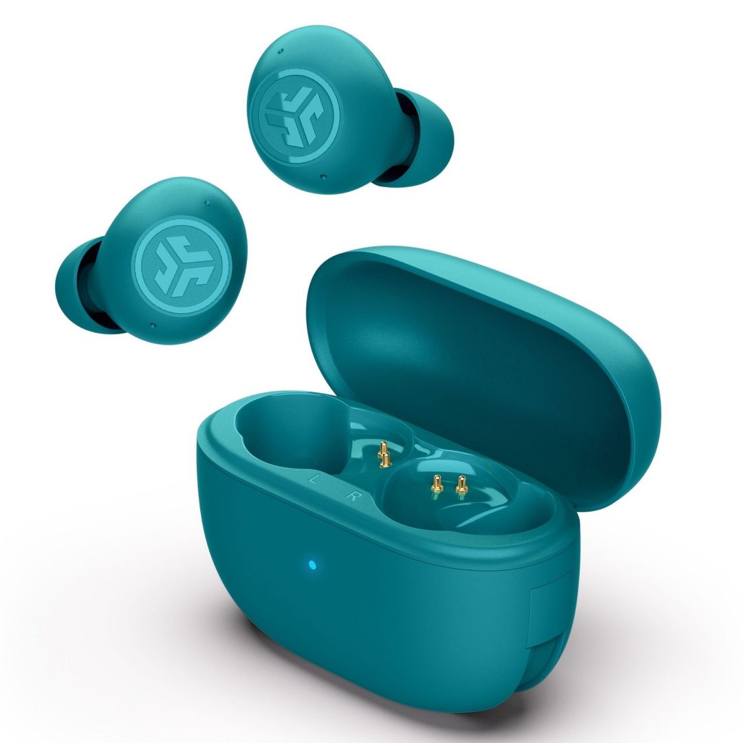 JLab Go Pop ANC Headset True Wireless Stereo (TWS) In-ear Calls/Music Bluetooth Teal - Image 1
