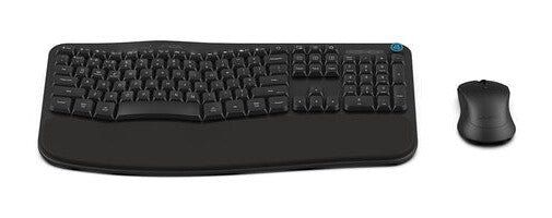 JLab Flow Mouse & Bundle keyboard Mouse included Universal RF Wireless + Bluetooth Black - Image 1