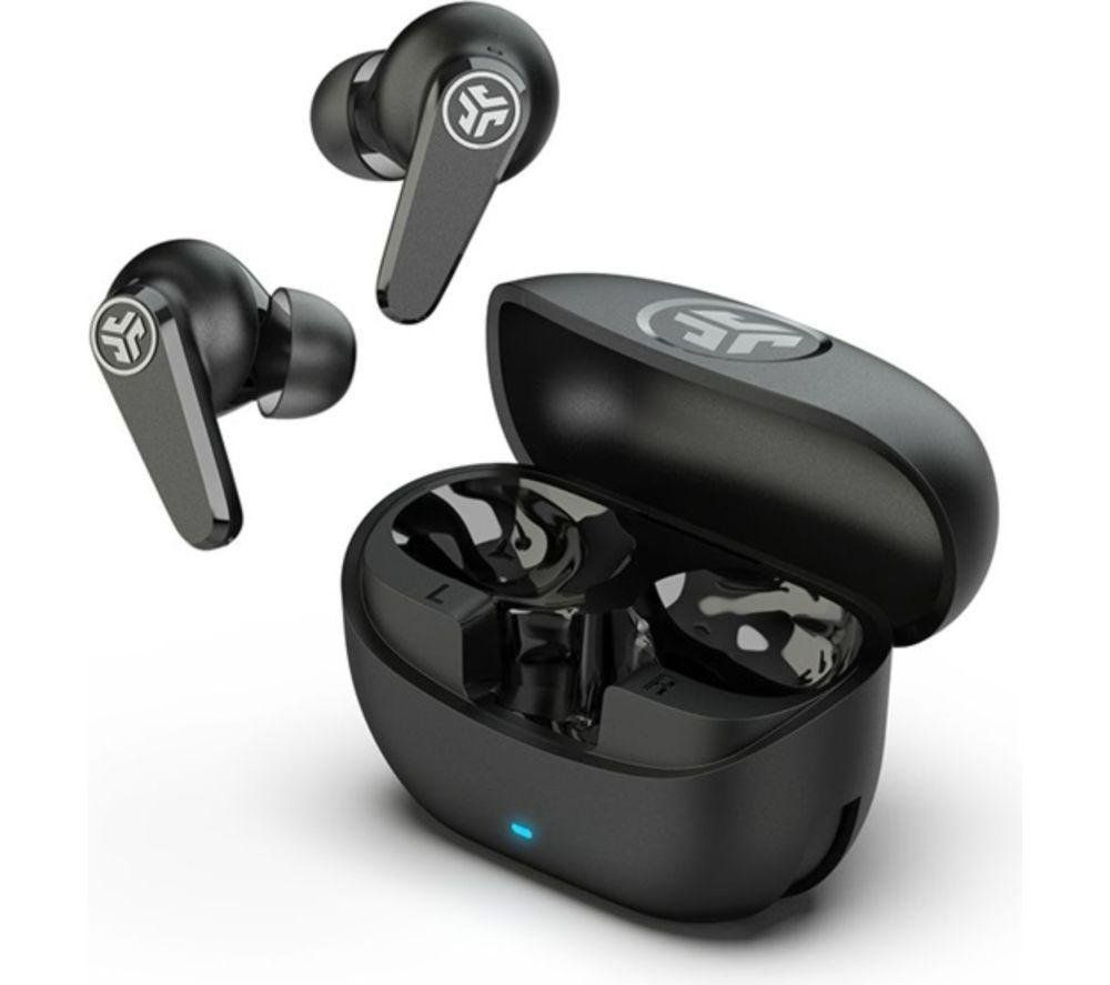 JLab Go Pods ANC Headset True Wireless Stereo (TWS) In-ear Calls/Music Bluetooth Black - Image 1