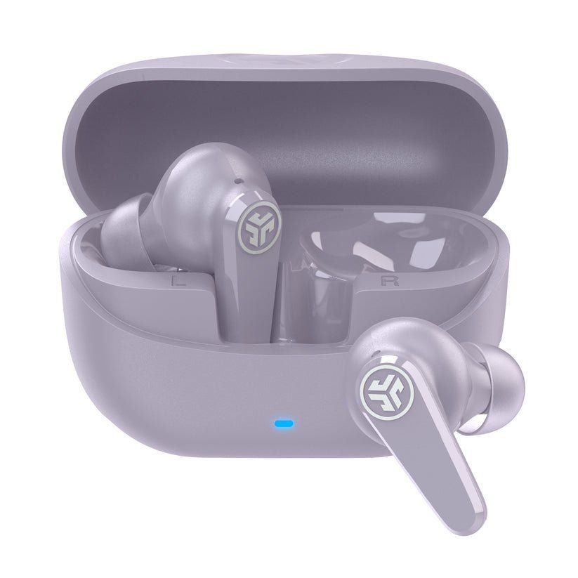 JLab Go Pods ANC Headset True Wireless Stereo (TWS) In-ear Calls/Music Bluetooth Purple - Image 1
