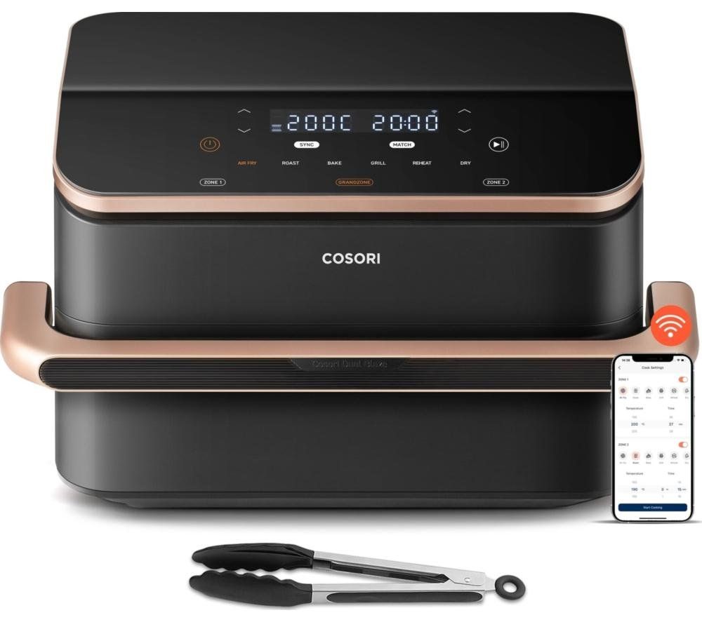 COSORI Dual Blaze Twinfry™ 10-Litre Air Fryer - Rose Gold - Image 1