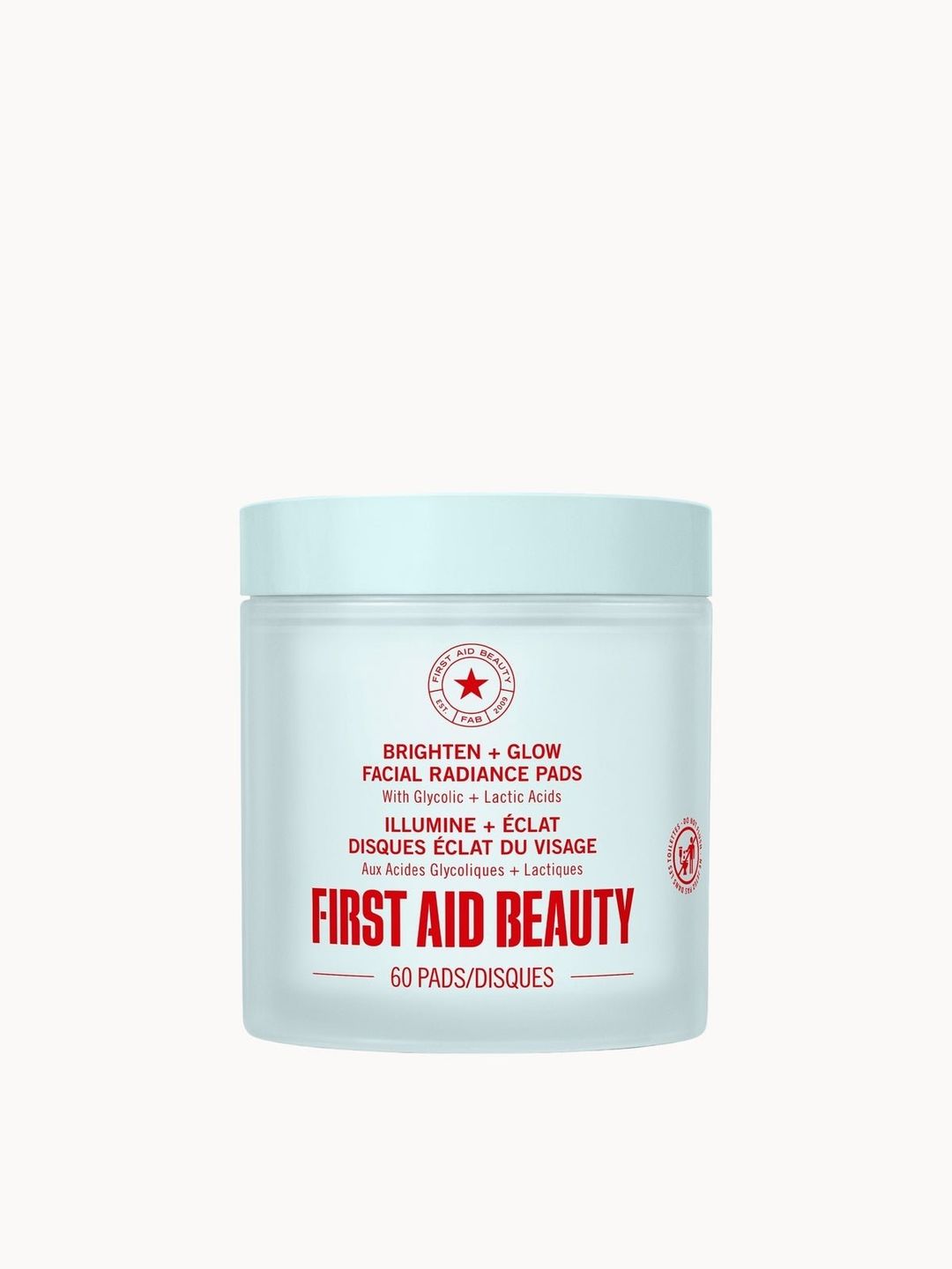 First Aid Beauty Brighten + Glow Facial Radiance Pads (60 count) - Image 1