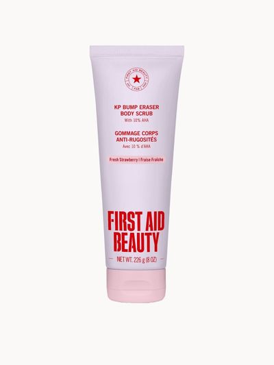 First Aid Beauty KP Bump Eraser Body Scrub Strawberry 8.0 oz