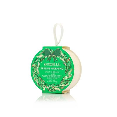 Spongelle Festive Morning Body Wash Buffer in Natural