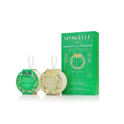 Spongelle Festive Warmth & Wonder Buffer in Green