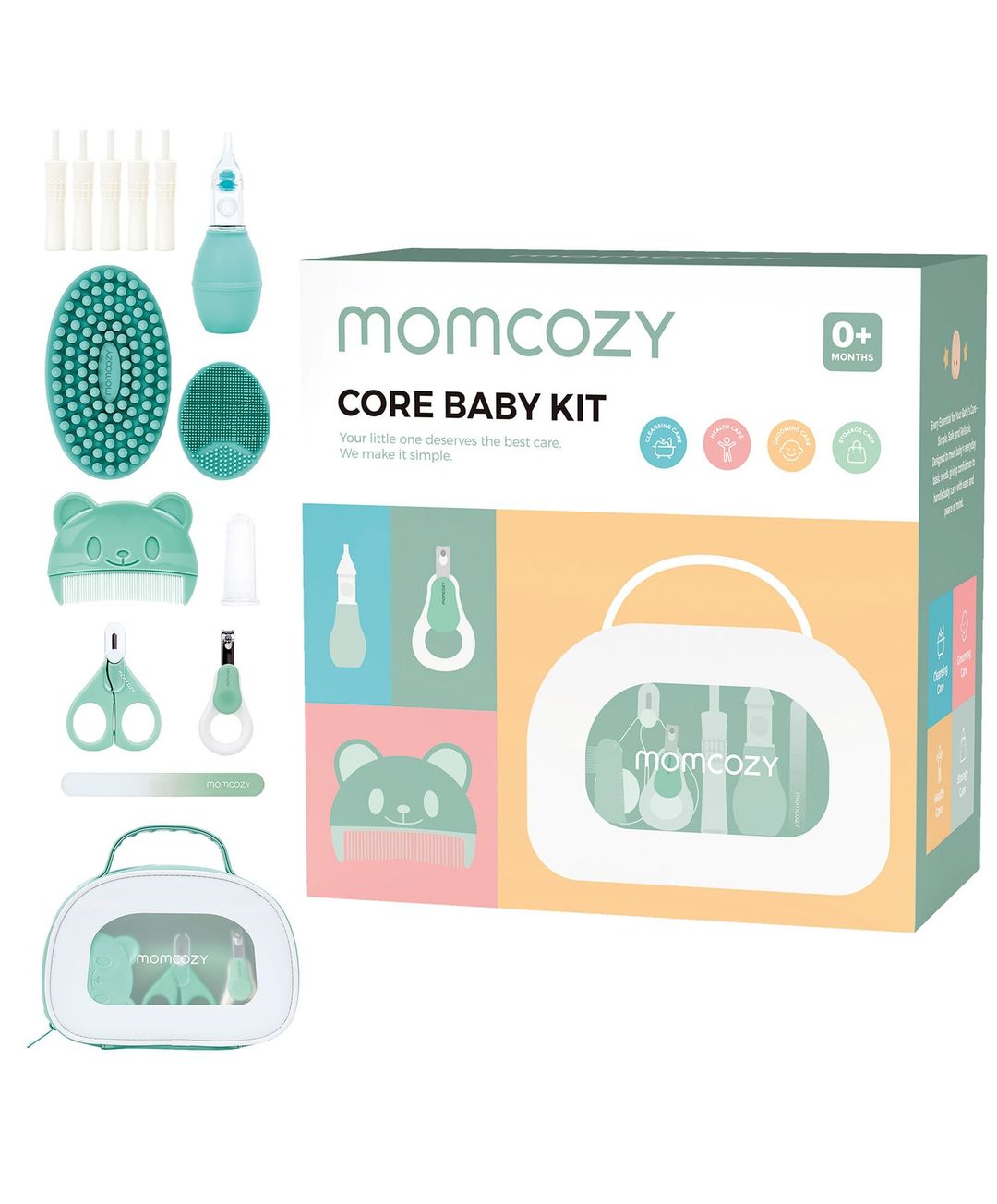 MOMCOZY Coreu0026tradeBaby Care Kit - White - Image 1