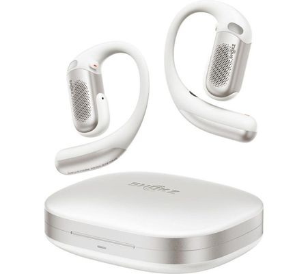 SHOKZ OpenFit Pro Wireless Bluetooth Noise-Cancelling Earbuds - White, White
