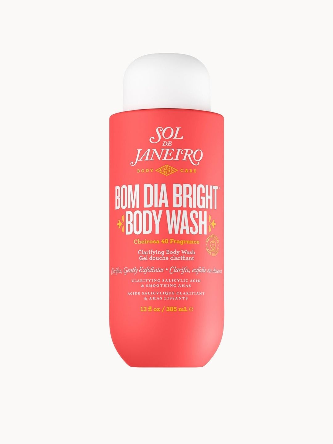 Sol de Janeiro Bom Dia Bright Clarifying AHA BHA Body Wash 90ml - Image 1