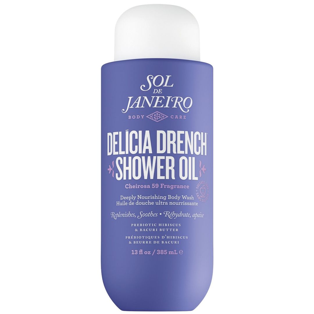 Sol de Janeiro Delícia Drench Shower Oil 385ml - Image 1