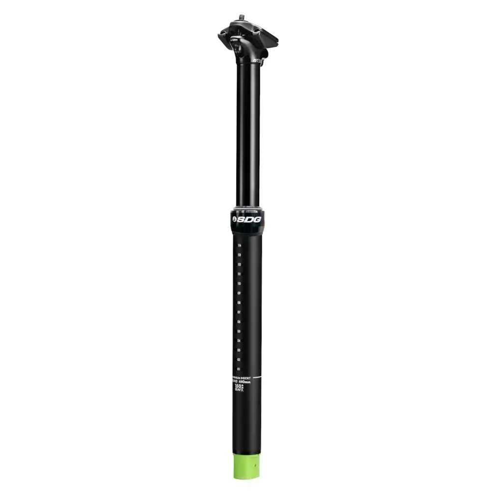 SDG Tellis Dropper Seatpost Black - Image 1
