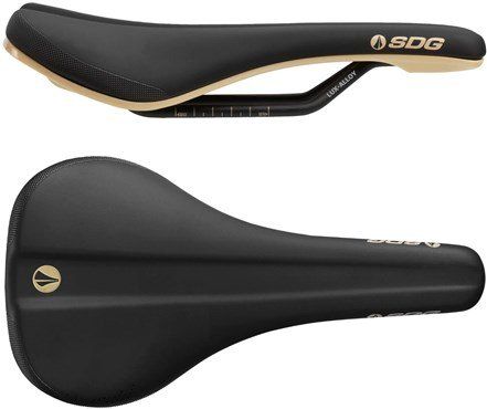 SDG Bel Air 3.0 Lux Alloy Saddle - Black / Tan