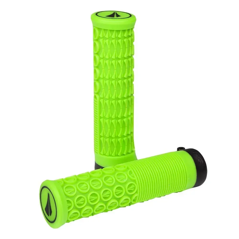 SDG Thrice Lock On Grips Neon Green - Image 1