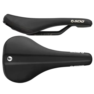 SDG Bel Air V3 Steel Saddle - Black - Thumbnail 2