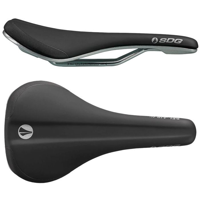 SDG Bel Air V3 Galactic Lux-Alloy Saddle - Black,silver - Image 1