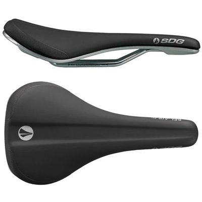 SDG Bel Air V3 Galactic Lux-Alloy Saddle - Black,silver