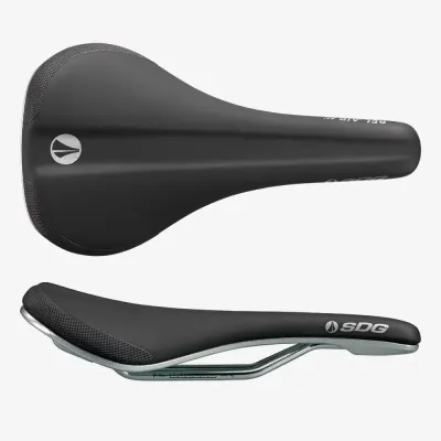 SDG Bel Air V3 Galactic Lux-Alloy Saddle - Black,silver - Thumbnail 2