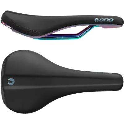 SDG Bel Air 3.0 Lux-Alloy Rail Saddle Black/Oil Silk