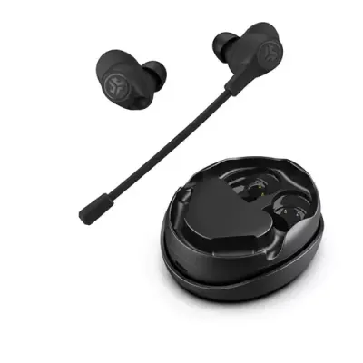 JLab Work Buds Headphones True Wireless Stereo (TWS) In-ear Calls/Music/Sport/Everyday USB Type-C Bluetooth Black - Thumbnail 2