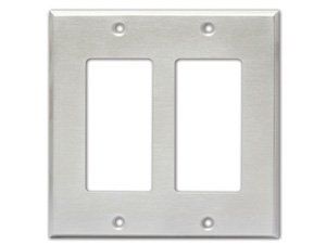 Radio Design Labs CP-2S wall plate/switch cover Stainless steel - Thumbnail 2